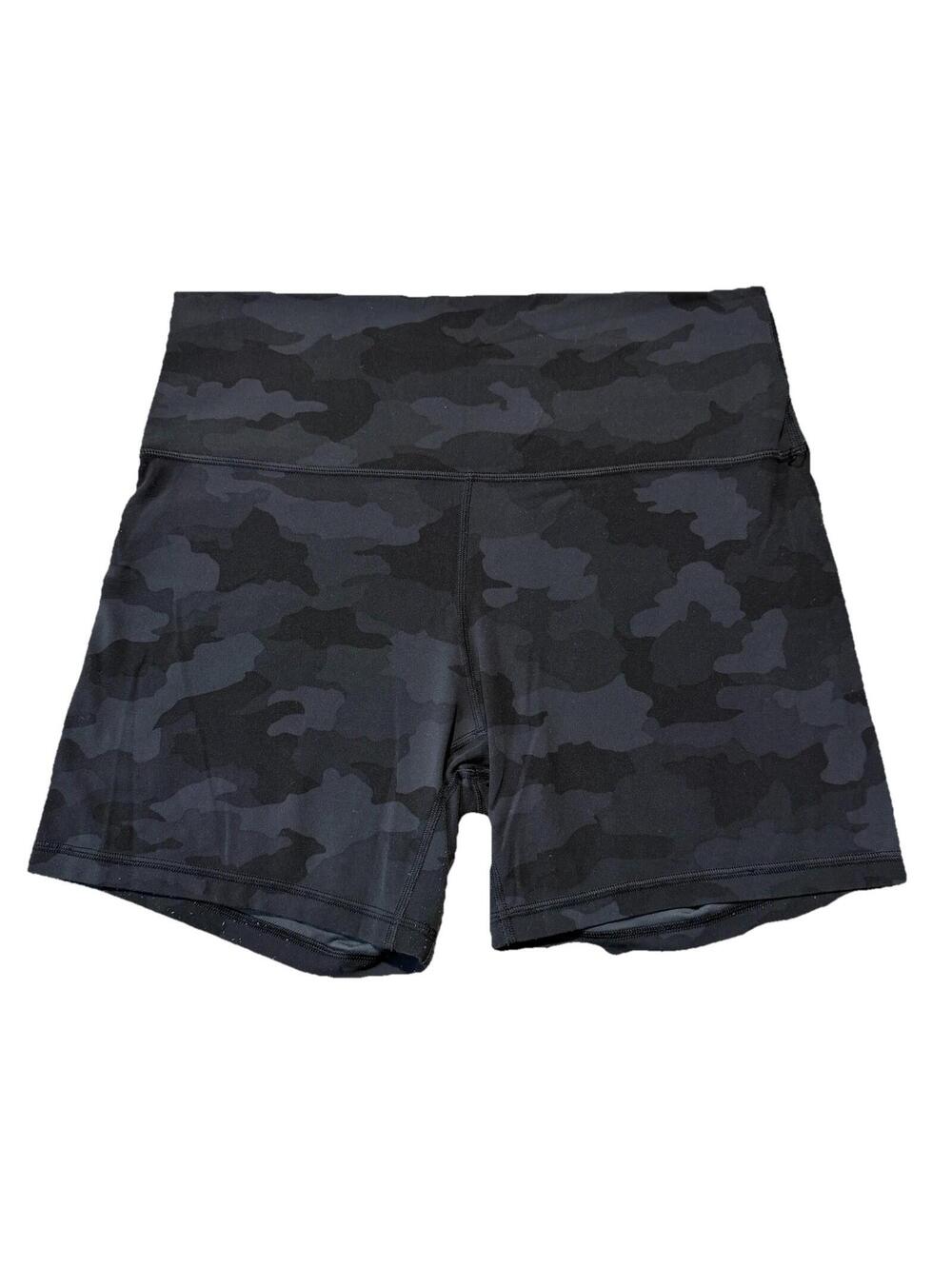 Lululemon Align High-Rise Short 6” Heritage 365 Camo Deep Coal Multi Size 12